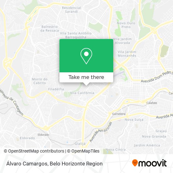 Álvaro Camargos map