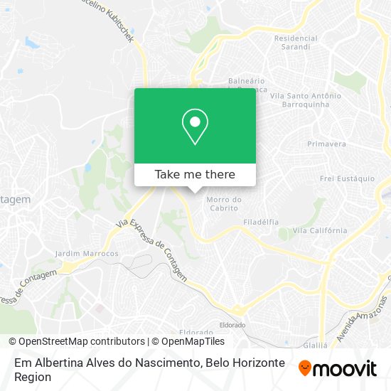 Em Albertina Alves do Nascimento map