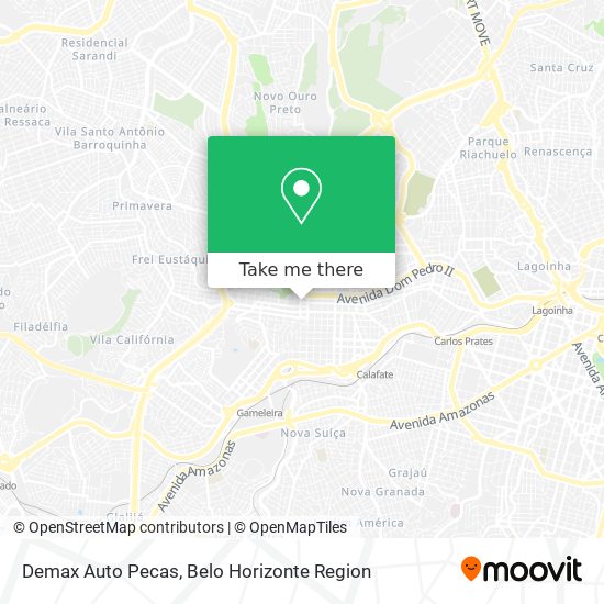 Mapa Demax Auto Pecas