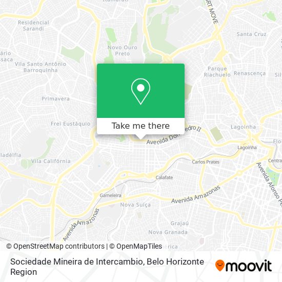 Sociedade Mineira de Intercambio map
