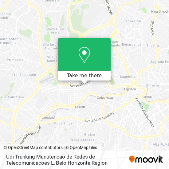 Udi Trunking Manutencao de Redes de Telecomunicacoes L map