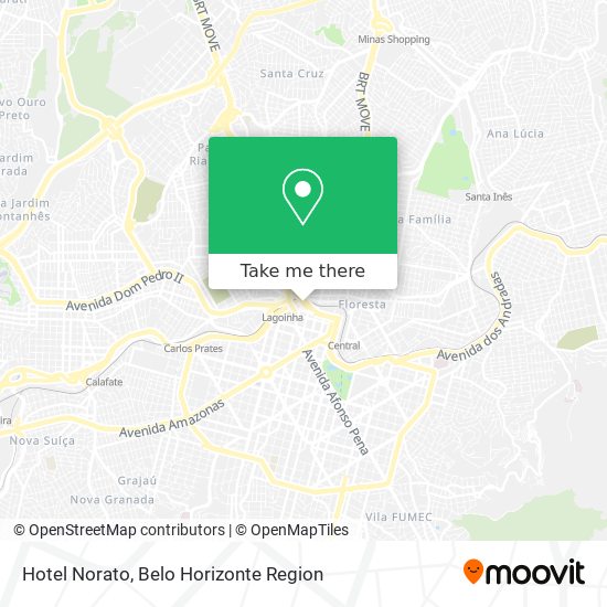 Mapa Hotel Norato