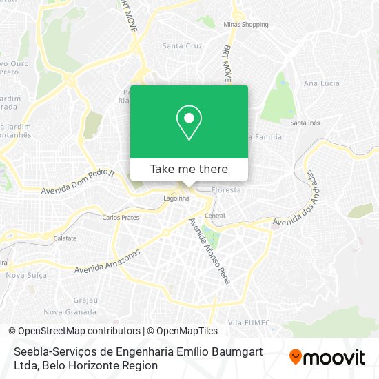 Mapa Seebla-Serviços de Engenharia Emílio Baumgart Ltda