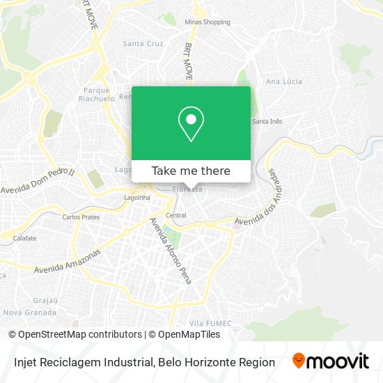 Injet Reciclagem Industrial map