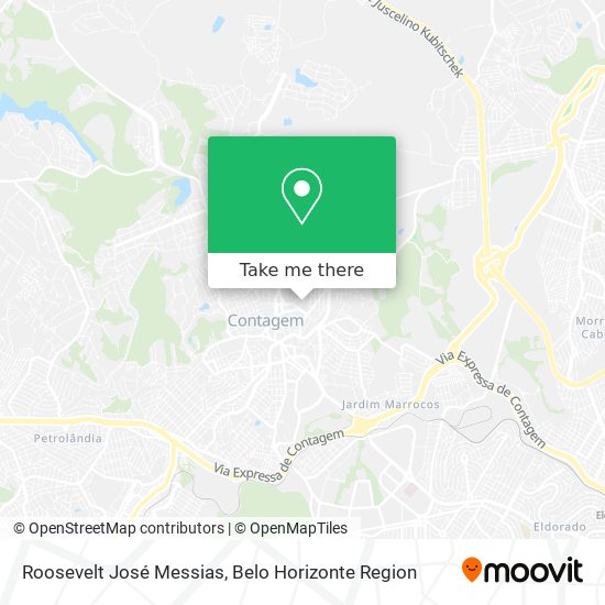 Roosevelt José Messias map