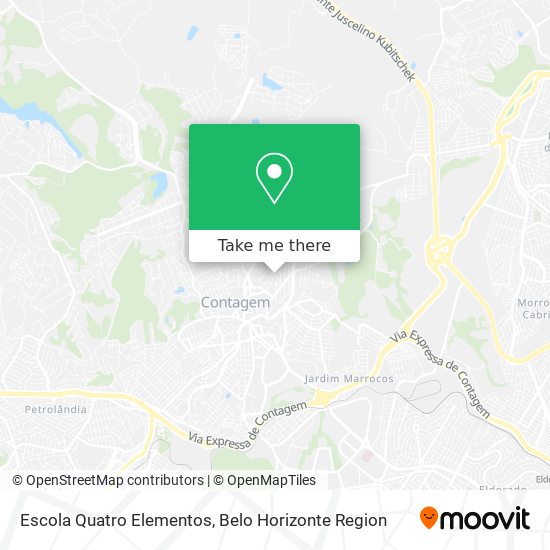 Escola Quatro Elementos map