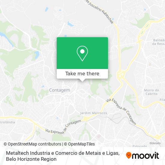 Metaltech Industria e Comercio de Metais e Ligas map