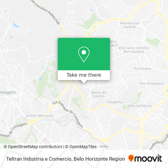 Teltran Industria e Comercio map