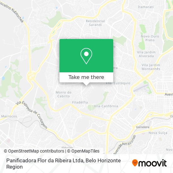 Panificadora Flor da Ribeira Ltda map