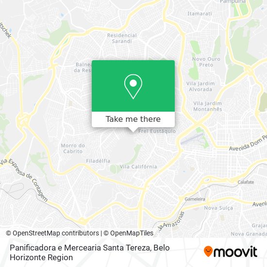 Panificadora e Mercearia Santa Tereza map