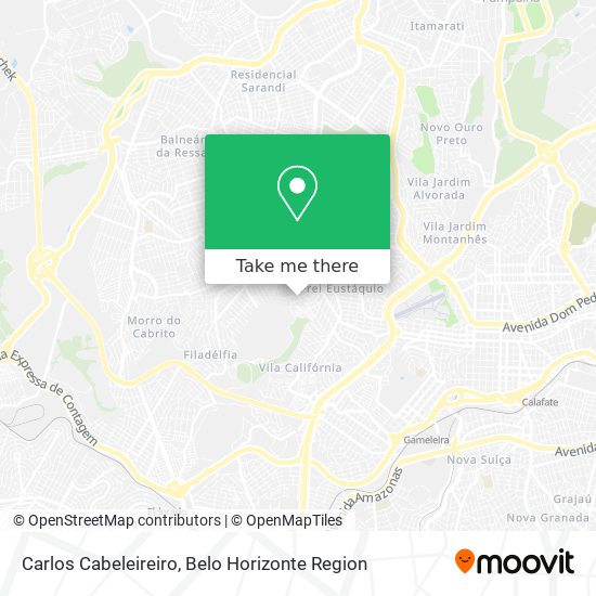 Carlos Cabeleireiro map