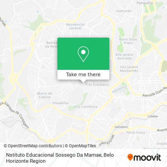 Nstituto Educacional Sossego Da Mamae map