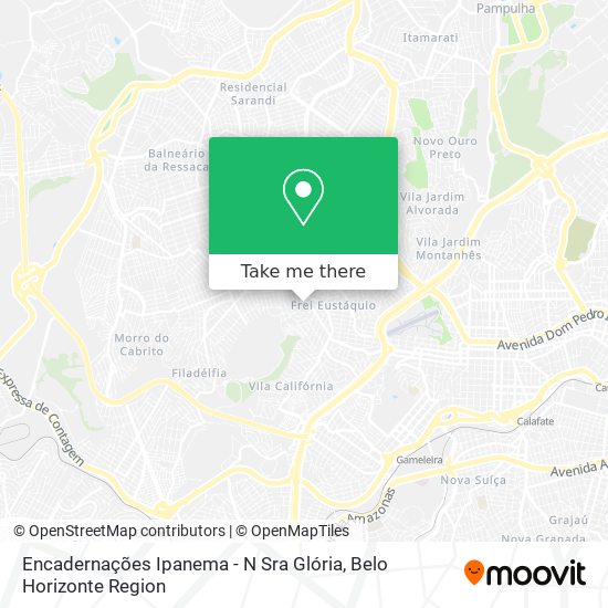 Encadernações Ipanema - N Sra Glória map