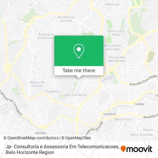 Jp- Consultoria e Assessoria Em Telecomunicacoes map