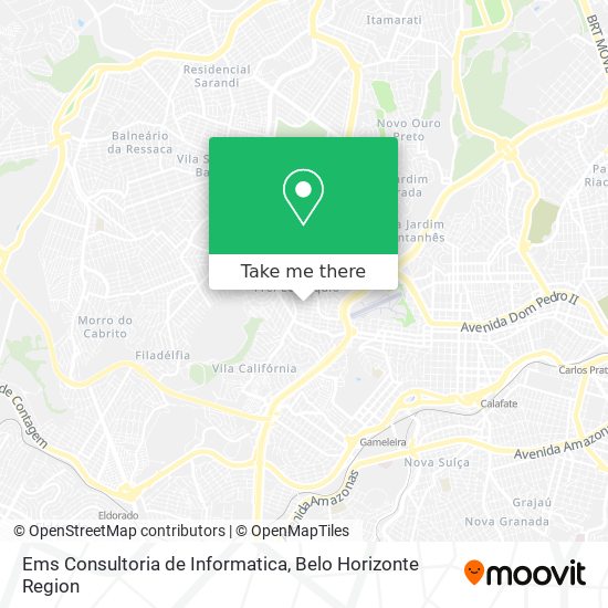 Mapa Ems Consultoria de Informatica