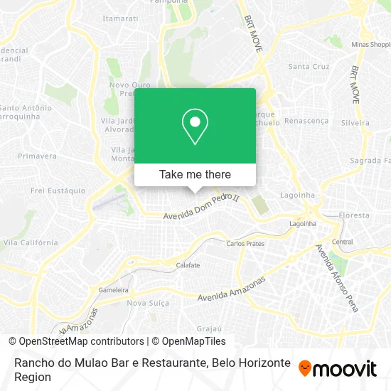 Rancho do Mulao Bar e Restaurante map