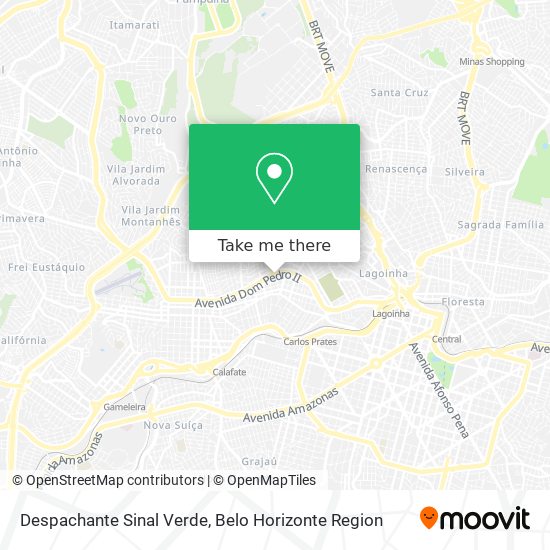 Despachante Sinal Verde map