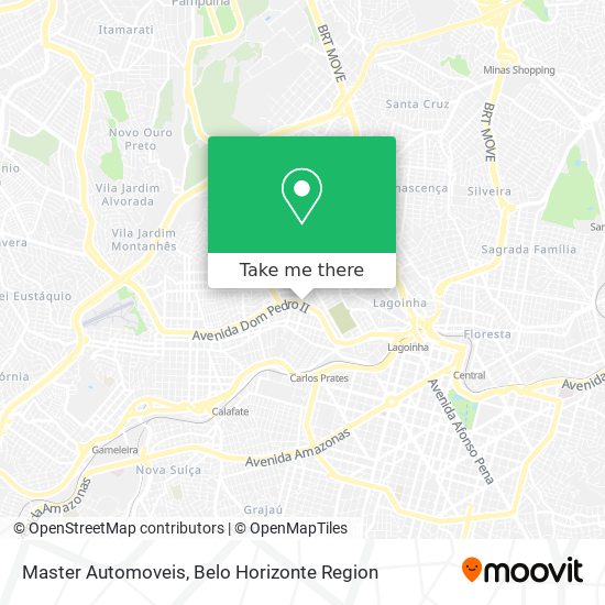 Master Automoveis map