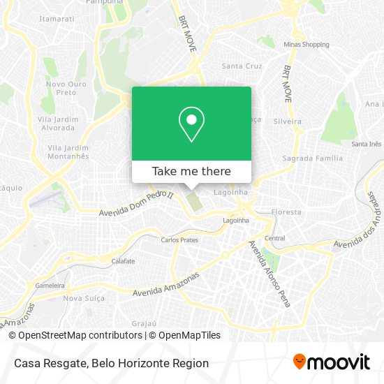 Mapa Casa Resgate