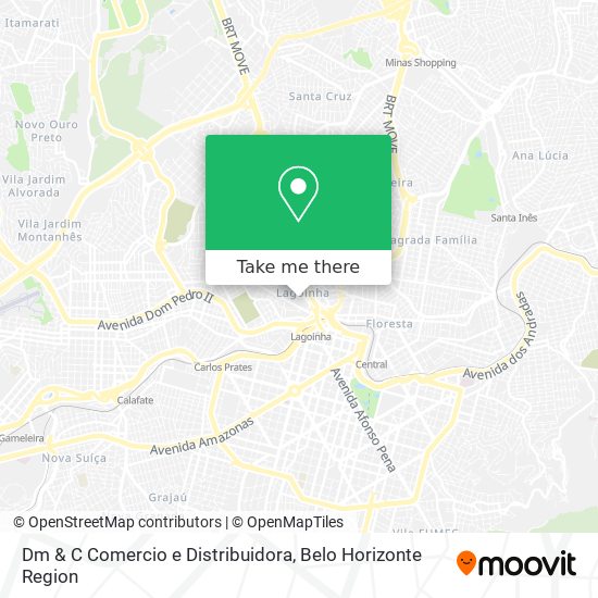 Dm & C Comercio e Distribuidora map