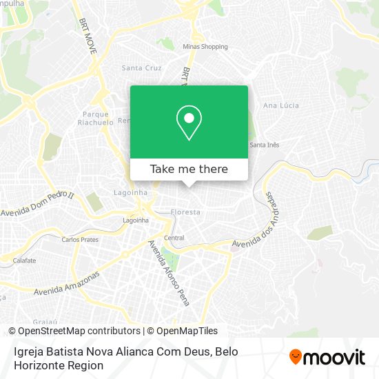 Igreja Batista Nova Alianca Com Deus map