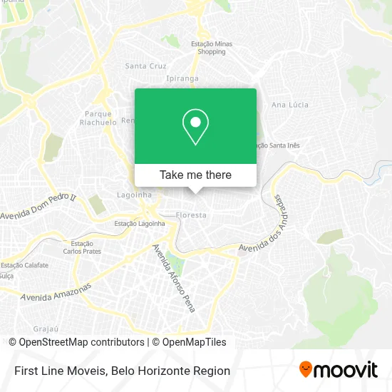 First Line Moveis map