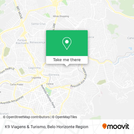 K9 Viagens & Turismo map