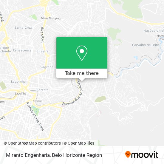 Miranto Engenharia map