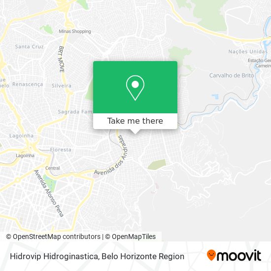 Hidrovip Hidroginastica map