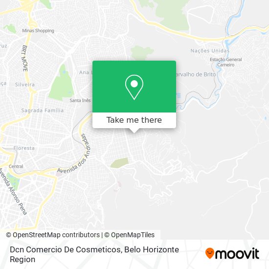 Dcn Comercio De Cosmeticos map