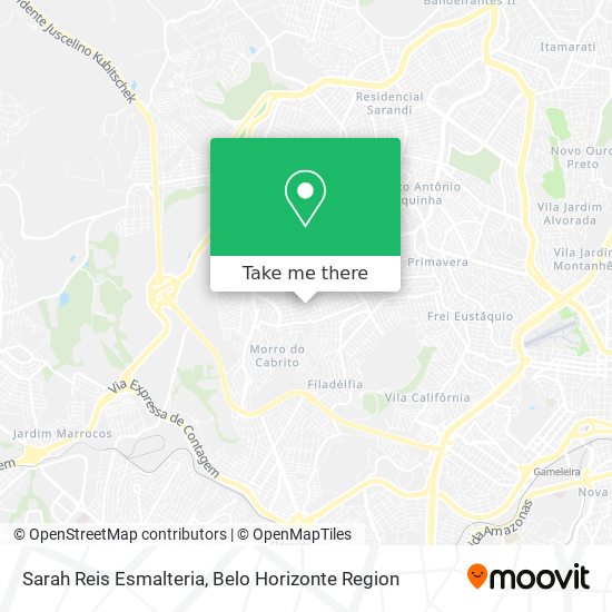 Sarah Reis Esmalteria map