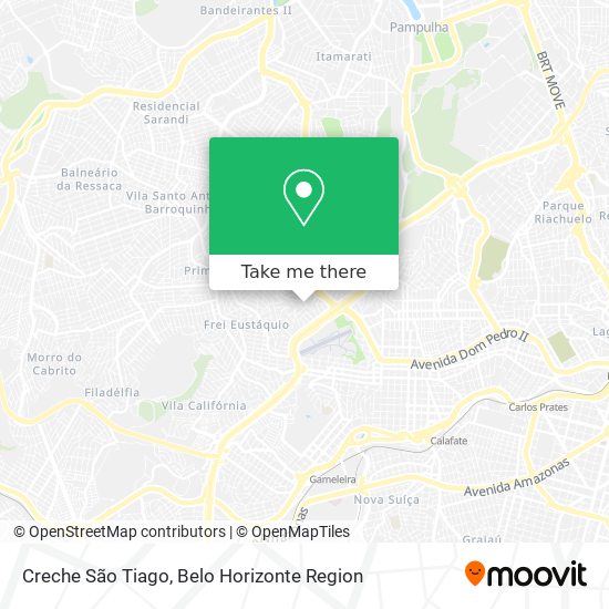 Creche São Tiago map