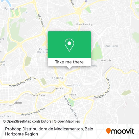 Prohosp Distribuidora de Medicamentos map