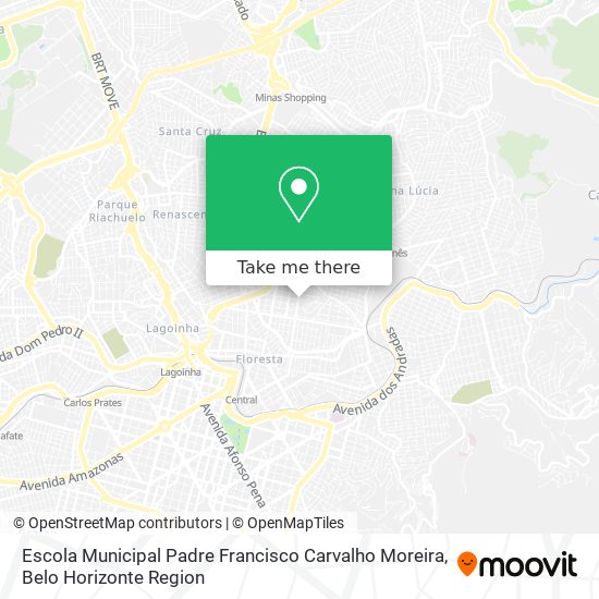 Escola Municipal Padre Francisco Carvalho Moreira map