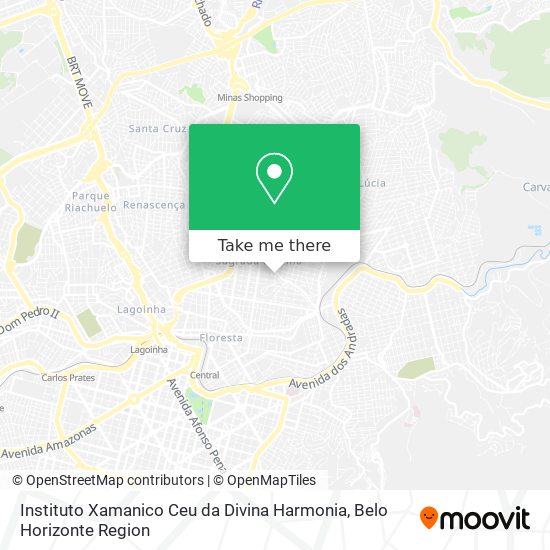 Instituto Xamanico Ceu da Divina Harmonia map