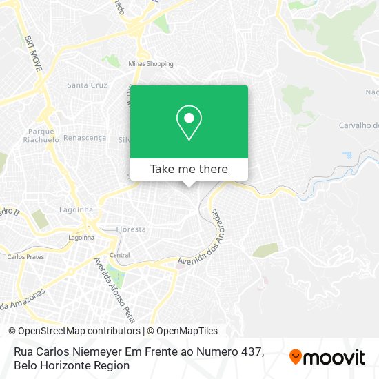 Rua Carlos Niemeyer Em Frente ao Numero 437 map