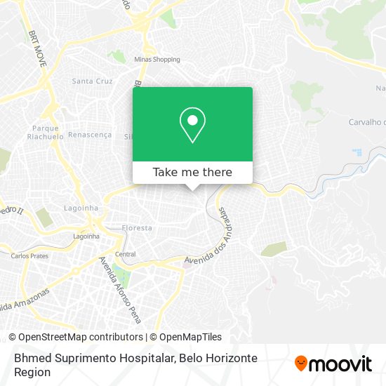 Bhmed Suprimento Hospitalar map
