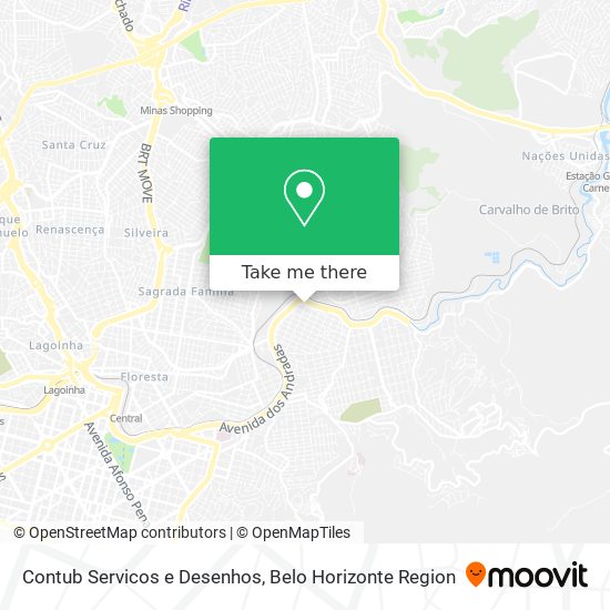 Contub Servicos e Desenhos map