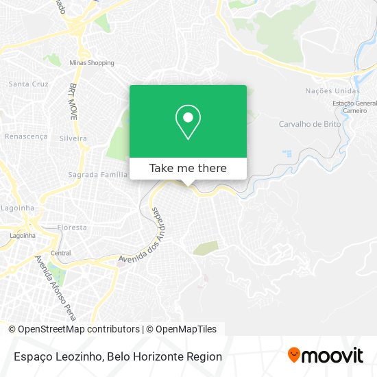 Espaço Leozinho map