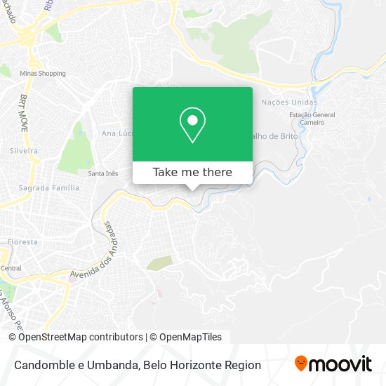 Candomble e Umbanda map