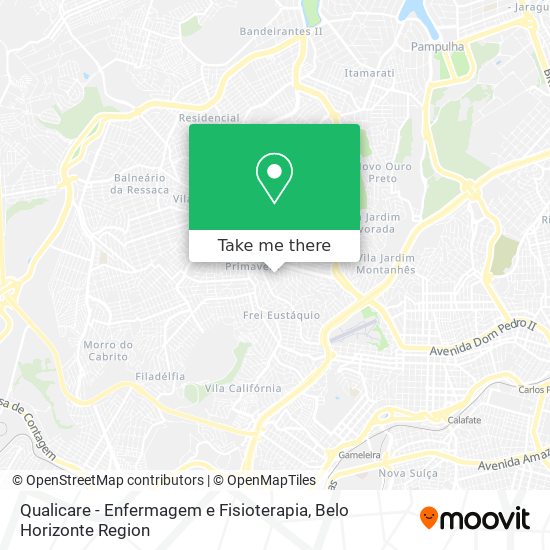 Qualicare - Enfermagem e Fisioterapia map