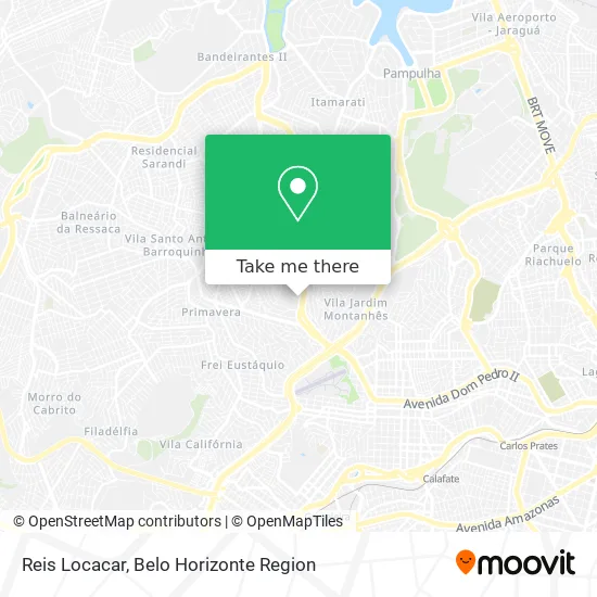 Reis Locacar map