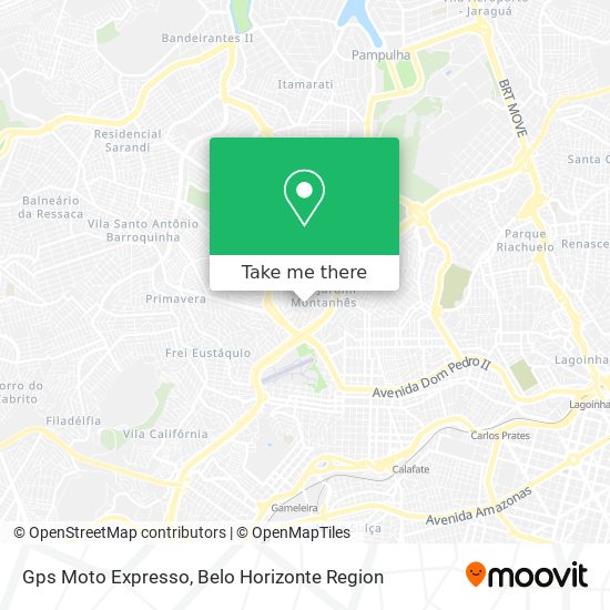 Gps Moto Expresso map