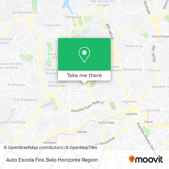 Auto Escola Fire map
