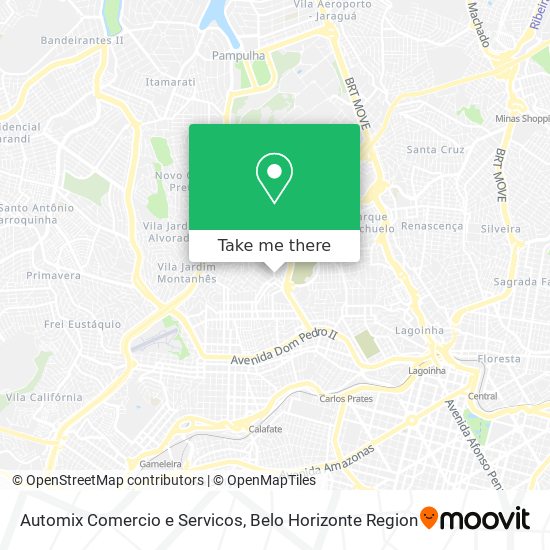 Automix Comercio e Servicos map