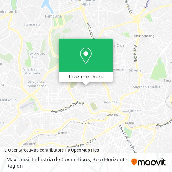 Maxibrasil Industria de Cosmeticos map