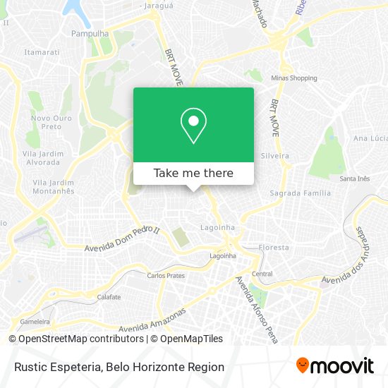 Rustic Espeteria map