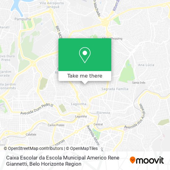 Caixa Escolar da Escola Municipal Americo Rene Giannetti map