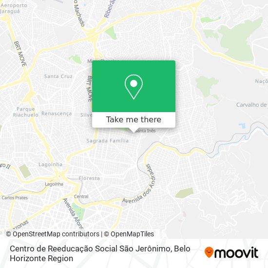 Centro de Reeducação Social São Jerônimo map