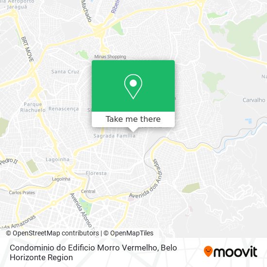 Condominio do Edificio Morro Vermelho map